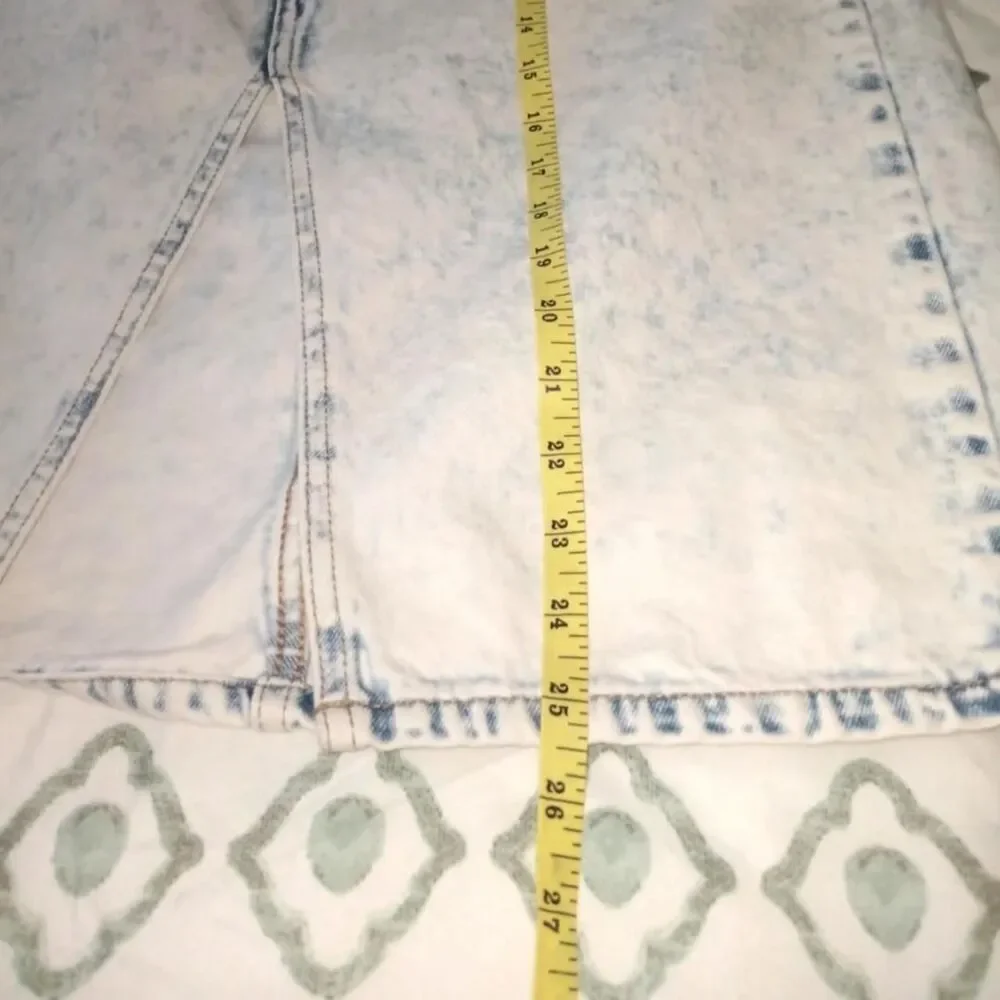 Wild Fable Women's Denim Acidwash Skirt Size 8